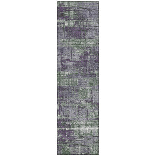 Piper Looms Chantille Geometric ACN1969 Purple Machine Washable Area Rug Runner Main Image