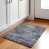 Piper Looms Chantille Geometric ACN1969 Purple Machine Washable Area Rug Scatter Lifestyle Image Feature