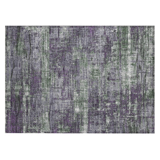 Piper Looms Chantille Geometric ACN1969 Purple Machine Washable Area Rug Scatter Main Image