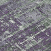 Piper Looms Chantille Geometric ACN1969 Purple Machine Washable Area Rug Swatch Image