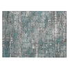 Piper Looms Chantille Geometric ACN1969 Teal Machine Washable Area Rug Scatter Main Image