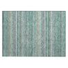 Piper Looms Chantille Stripes ACN1970 Aqua Machine Washable Area Rug Scatter Main Image