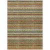 Piper Looms Chantille Stripes ACN1970 Gold Machine Washable Area Rug main image