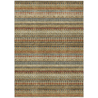 Piper Looms Chantille Stripes ACN1970 Gold Machine Washable Area Rug main image
