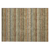 Piper Looms Chantille Stripes ACN1970 Gold Machine Washable Area Rug Scatter Main Image