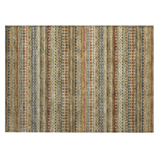 Piper Looms Chantille Stripes ACN1970 Gold Machine Washable Area Rug Scatter Main Image