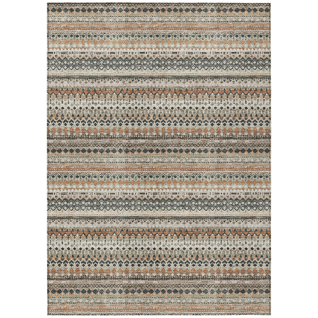 Piper Looms Chantille Stripes ACN1970 Linen Machine Washable Area Rug main image