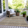 Piper Looms Chantille Stripes ACN1970 Linen Machine Washable Area Rug Outdoor Lifestyle Image Feature