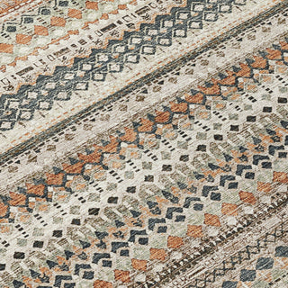 Piper Looms Chantille Stripes ACN1970 Linen Machine Washable Area Rug Swatch Image
