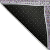 Piper Looms Chantille Stripes ACN1970 Purple Machine Washable Area Rug Backing Image