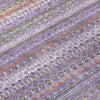 Piper Looms Chantille Stripes ACN1970 Purple Machine Washable Area Rug Swatch Image
