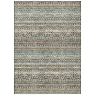 Piper Looms Chantille Stripes ACN1970 Taupe Machine Washable Area Rug main image