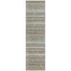 Piper Looms Chantille Stripes ACN1970 Taupe Machine Washable Area Rug Runner Main Image