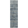 Piper Looms Chantille Stripes ACN1971 Denim Machine Washable Area Rug Runner Main Image