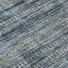Piper Looms Chantille Stripes ACN1971 Denim Machine Washable Area Rug Swatch Image