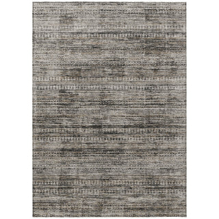 Piper Looms Chantille Stripes ACN1971 Taupe Machine Washable Area Rug main image
