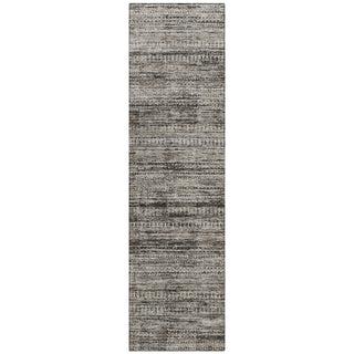 Piper Looms Chantille Stripes ACN1971 Taupe Machine Washable Area Rug Runner Main Image