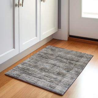 Piper Looms Chantille Stripes ACN1971 Taupe Machine Washable Area Rug Scatter Lifestyle Image Feature