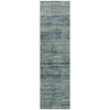 Piper Looms Chantille Stripes ACN1971 Teal Machine Washable Area Rug Runner Main Image