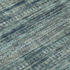 Piper Looms Chantille Stripes ACN1971 Teal Machine Washable Area Rug Swatch Image