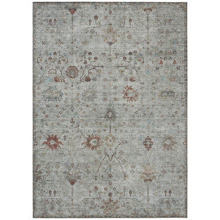 Piper Looms Chantille Arabesque ACN1972 Gray Machine Washable Area Rug main image