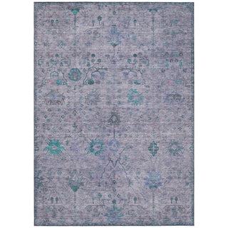 Piper Looms Chantille Arabesque ACN1972 Lavender Machine Washable Area Rug main image