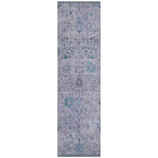 Piper Looms Chantille Arabesque ACN1972 Lavender Machine Washable Area Rug Runner Main Image
