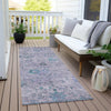 Piper Looms Chantille Arabesque ACN1972 Lavender Machine Washable Area Rug Runner Outdoor Lifestyle Image Feature