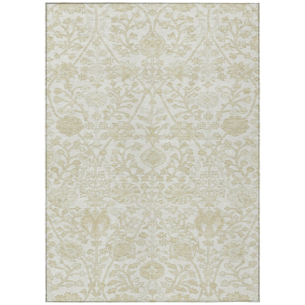 Piper Looms Chantille Arabesque ACN1973 Ivory Machine Washable Area Rug main image