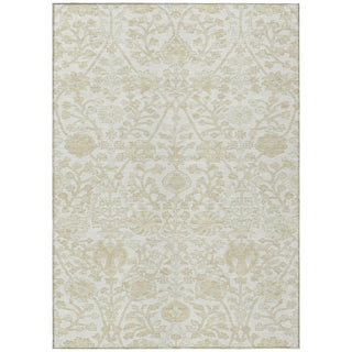 Piper Looms Chantille Arabesque ACN1973 Ivory Machine Washable Area Rug main image