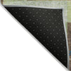 Piper Looms Chantille Geometric ACN1974 Blue Machine Washable Area Rug Backing Image