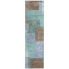 Piper Looms Chantille Geometric ACN1974 Brown Machine Washable Area Rug Runner Main Image