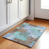 Piper Looms Chantille Geometric ACN1974 Brown Machine Washable Area Rug Scatter Lifestyle Image Feature