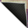 Piper Looms Chantille Geometric ACN1974 Gold Machine Washable Area Rug Backing Image