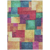 Piper Looms Chantille Geometric ACN1974 Gold Machine Washable Area Rug main image