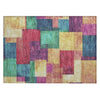 Piper Looms Chantille Geometric ACN1974 Gold Machine Washable Area Rug Scatter Main Image