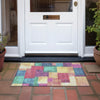 Piper Looms Chantille Geometric ACN1974 Gold Machine Washable Area Rug Scatter Outdoor Lifestyle Image Feature