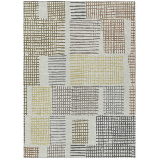 Piper Looms Chantille Geometric ACN1975 Dune Machine Washable Area Rug main image