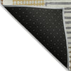 Piper Looms Chantille Geometric ACN1975 Putty Machine Washable Area Rug Backing Image