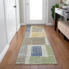 Piper Looms Chantille Geometric ACN1975 Putty Machine Washable Area Rug Runner Lifestyle Image Feature