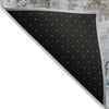 Piper Looms Chantille Border ACN1976 Blue Machine Washable Area Rug Backing Image