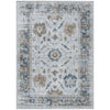 Piper Looms Chantille Border ACN1976 Blue Machine Washable Area Rug main image