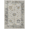 Piper Looms Chantille Border ACN1976 Ivory Machine Washable Area Rug main image