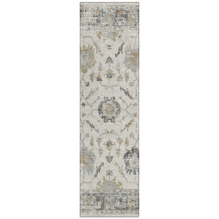 Piper Looms Chantille Border ACN1976 Ivory Machine Washable Area Rug Runner Main Image