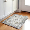 Piper Looms Chantille Border ACN1976 Ivory Machine Washable Area Rug Scatter Lifestyle Image Feature