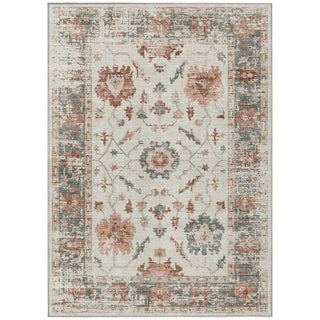 Piper Looms Chantille Border ACN1976 Linen Machine Washable Area Rug main image