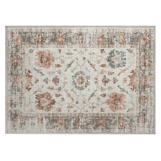Piper Looms Chantille Border ACN1976 Linen Machine Washable Area Rug Scatter Main Image