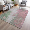 Piper Looms Chantille Abstract ACN1977 Blush Machine Washable Area Rug Lifestyle Image Feature
