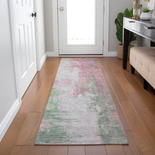 Piper Looms Chantille Abstract ACN1977 Blush Machine Washable Area Rug Runner Lifestyle Image Feature