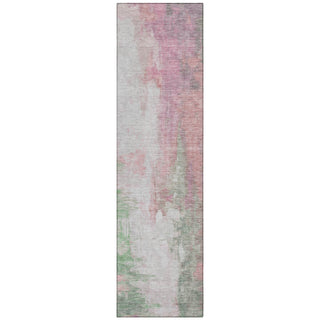 Piper Looms Chantille Abstract ACN1977 Blush Machine Washable Area Rug Runner Main Image
